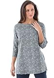 Jessica London Women's Plus Size Boatneck Tunic