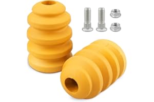 WUJEXUHE 2 Pcs Jounce Bumper Rear Bump Stops Fit for Chevy Silverado 1500 2007-2019 Fit for GMC Sierra 1500 2007-2019 Replace 15236353