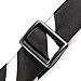 Utopia Kitchen Adjustable Bib Apron with 2 Pockets - Adjustable Neck Strap - 32-Inch by 28-Inch with Extra Long Ties, Black (Stripe, 1)