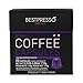 Bestpresso 40 Coffee Capsules - ntenso Blend Natural Espresso Flavor (High Intensity) - Certified Genuine Espresso