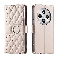 Lucyliy Compatible with Xiaomi Redmi 14c Case Flip
