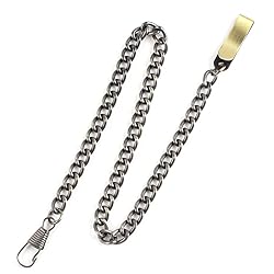 Tiong Clip Pocket Watch Rough Chain Retro Metal