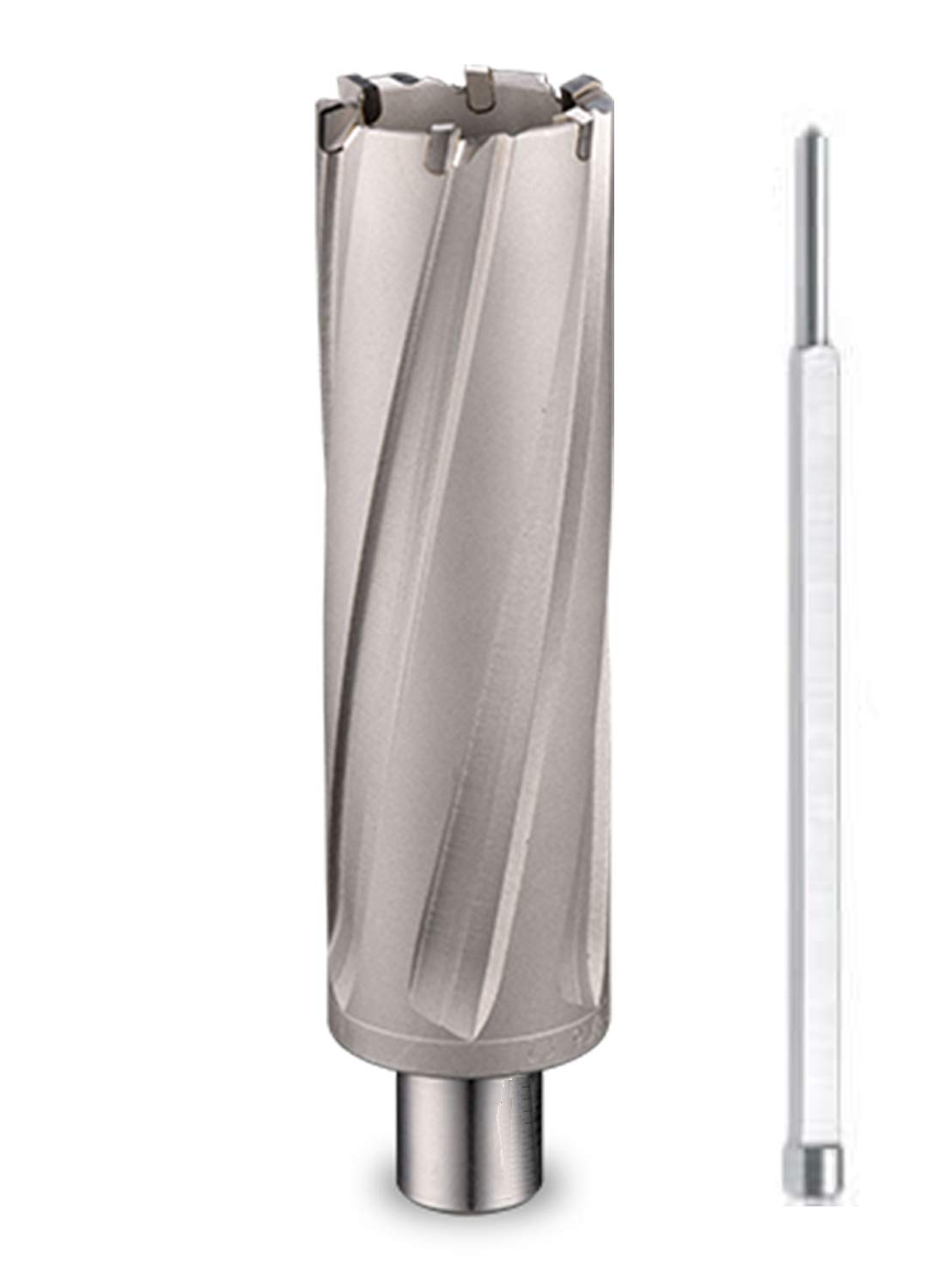 C.S. Unitec 9-1-218 C TCT Annular Cutter 9/16″” Dia. X 2-3/8″” Depth Carbide Tip Cutting Tool Bits for Magnetic Drills/Drill Press 3/4″” Weldon Shank for Metal Cutting in Steel, Stainless and More”