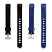 I-SMILE 2pcs Newest Replacement Wristband with Secure Clasps for Fitbit Alta Only(No Tracker, Replacement Bands Only)