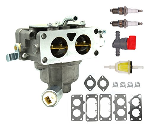 Carbpro 791230 Carburetor Carb with Gasket Kit for Briggs & Stratton V-Twin 4 Cycle 20HP 21HP 23HP 24HP 25HP Vertical Engines Replace 791230 699709 499804