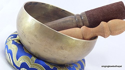 Little Buddha Singing Bowl, Hand-beaten 4" Tibetan Singing Bowl