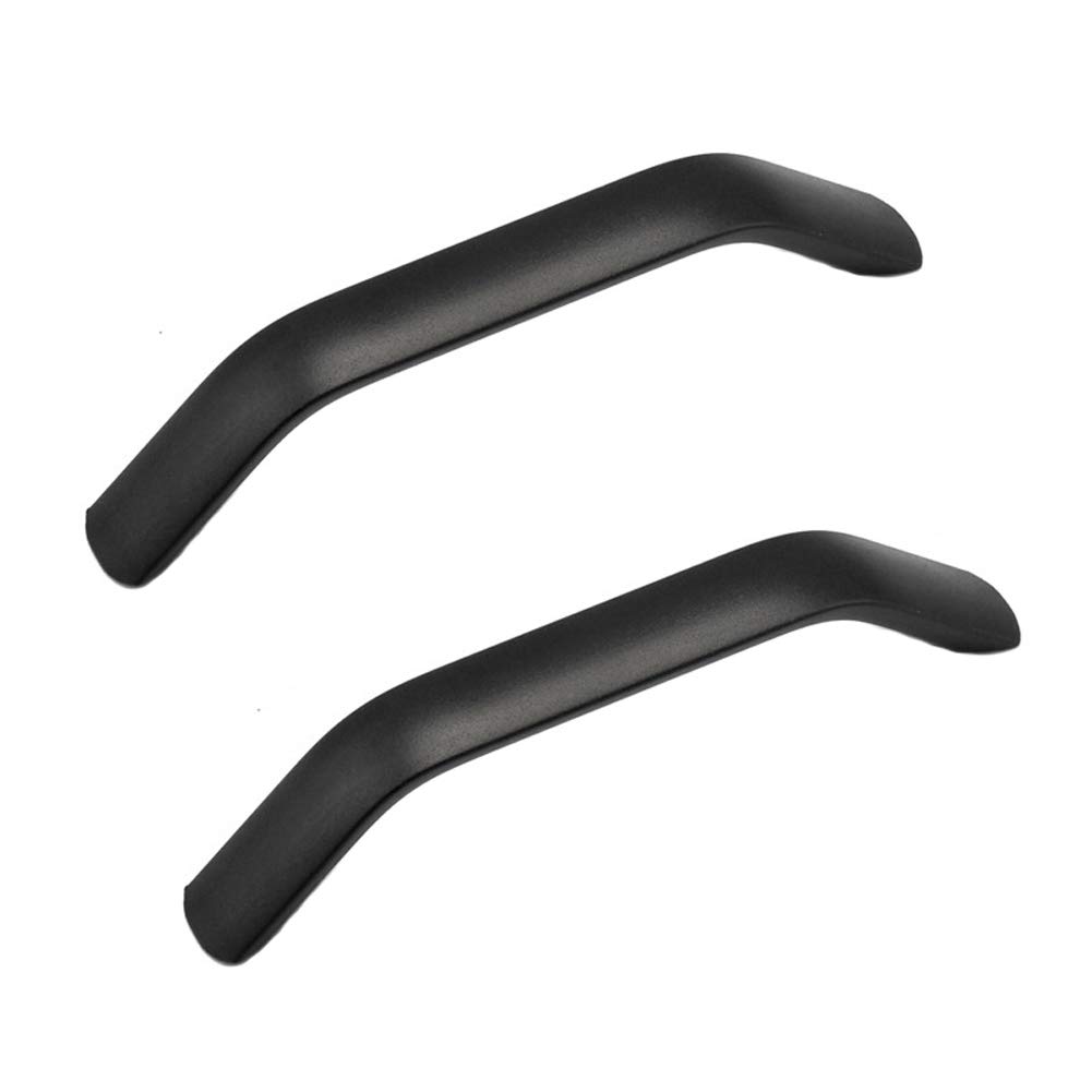 ANSIEDIO 2pcs Black Cupboard Handles Drawer Handles Kitchen Cabinet Door Handles Aluminum Alloy Bow Pull Handle (Hole Spacing 96 mm)