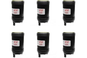 iFJF FS1098 Fuel/Water Separator with PCV Valve Replacement for B6.7 ISB6.7/QSB6.7 ISL8.9 L9 Series Diesel Engines for 5308722 5319680(Pack of 6)
