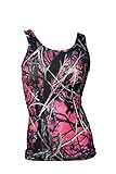 Moon Shine Attitude Attire Muddy Girl Camo Tank Top