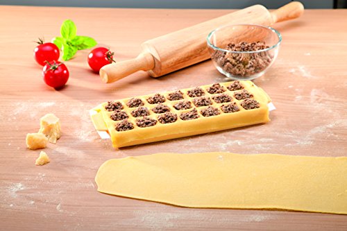 Tescoma 630877.00 Ravioli Maker | Mould For 21 square Ravioli | ravioli cutter| ravioli press | ravioli stamp