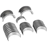 MS909A Main &amp; Rod Bearings Kit Fit for Chevy 1968-2002 SBC 350 305 327 307 5.7L 5.0L V8 Car &amp; Truck 2.450in Journal Standard Size Replace MS-909A CB663A BC296J BB253J MS909P 8-2555A CB663P