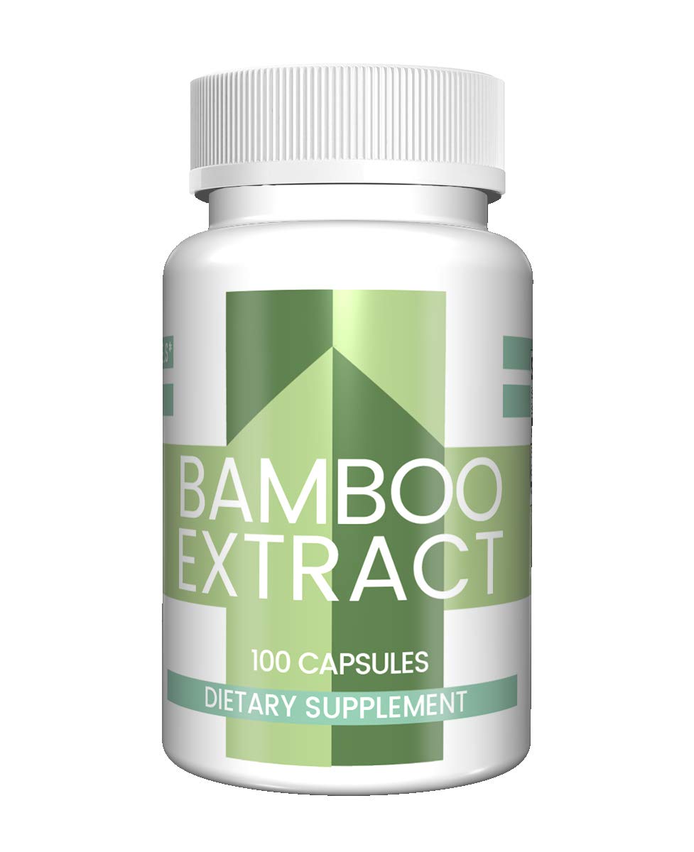Bamboo Extract (100 Capsules, 375 mg Serving) by Pure Organic