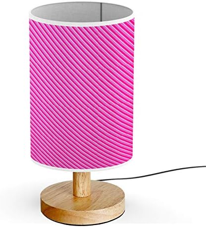 bright pink table lamp