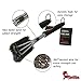 Grillin Chill Gear BBQ Grill Cleaner Brush - Stainless Steel Wire Grill Brush for Deep Grill Cleaning - 18 inch Handle for Safety Lifetime Manufacturers Warranty