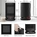 Portable Space Heater, Electric Mini Air Heater, PTC Ceramic Personal Fan Heater with Over-heat and Tip-over Protection for Home and Office