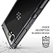 Ringke Fusion Compatible with BlackBerry KEYone Case Crystal Clear PC Back TPU Bumper Drop Protection, Shock Absorption Technology Raised Bezels Protective Cover - Smoke Black