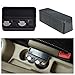 MATCC Car Interior Plastic Coin Case Storage Box Holder Container Organizer Black
