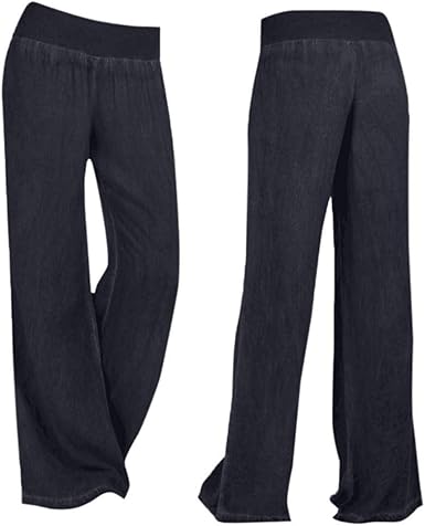 denim palazzo pants amazon