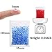KeNeer Fishbowl Beads for Slime DIY for Crunchy Sensory Slime Kits - Plastic Clear Vase Filler Beads - Kids Crafts for Party Decoration or Wedding (10 Colors)