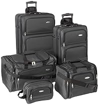 Samsonite Luggage Set - Five Piece Nested Set (One size, Charcoal)