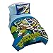 Nickelodeon Teenage Mutant Ninja Turtles 'Turtle Power' 2 Piece Twin/Full Reversible Comforter and Sham