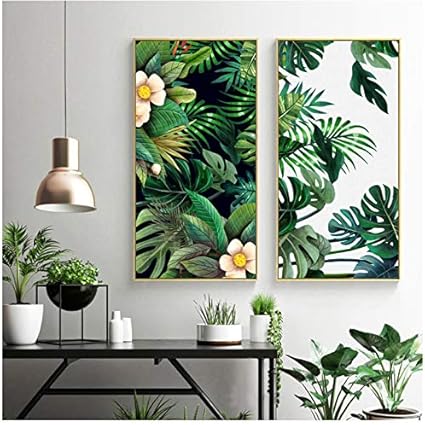 images Cuadros De Hojas Tropicales Para Imprimir cuadro en lienzo arte de la pared
