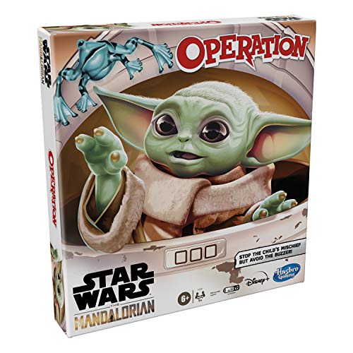 Hasbro Operation Game: Star Wars The Mandalorian Edition Board Game for Kids Ages 6 and Up, The Child who fans call… – Bild 5