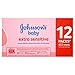 Johnson's Extra Sensitive Baby wipes, 12 x 56 Wipes (Total 672 Wipes) by Johnson's Baby