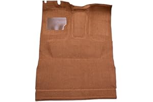 Replacement Auto Carpet Floor Liner - Molded Cutpile - fits 1975-1979 Ford F-150 Extended Cab 4WD Automatic 4 Speed (Black)