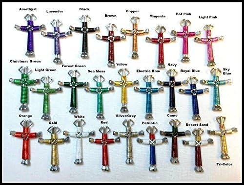 Disciple's Cross Necklace Mix and Match Any Color
