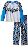 Batman Big Boys Jersey 2 Piece Set, Blue, Small