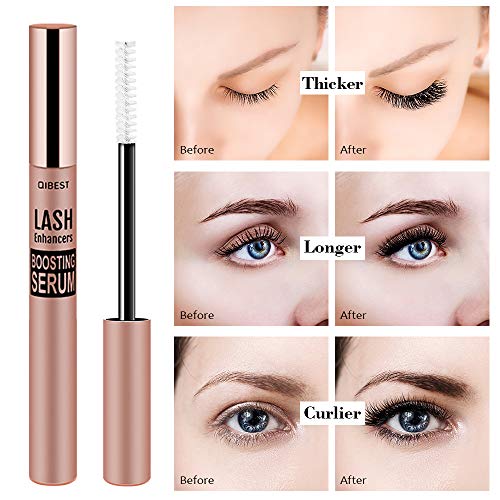 Eyelash Growth Serum, Natural Eyebrow Enhancer Serum, Professional Brow & Lash Boosting Formula, Rapid Longer & Thicker Lash Enhancers, Dermatologist Certified & Hypoallergenic