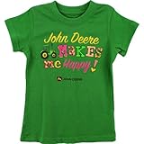 John Deere Girls Green T-Shirt SGS725G