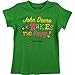 John Deere Girls Green T-Shirt SGS725G