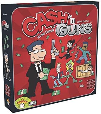 Repos Production party game Cash 'n Guns 2nd edition
