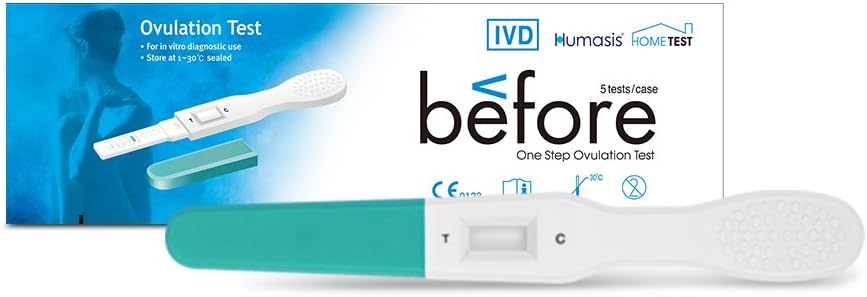 BEFORE Easy Ovulation Predictor One-Step Self and Rapid Test, Reliable Urine Sample Test Kit, Easy to use - 30 Tests