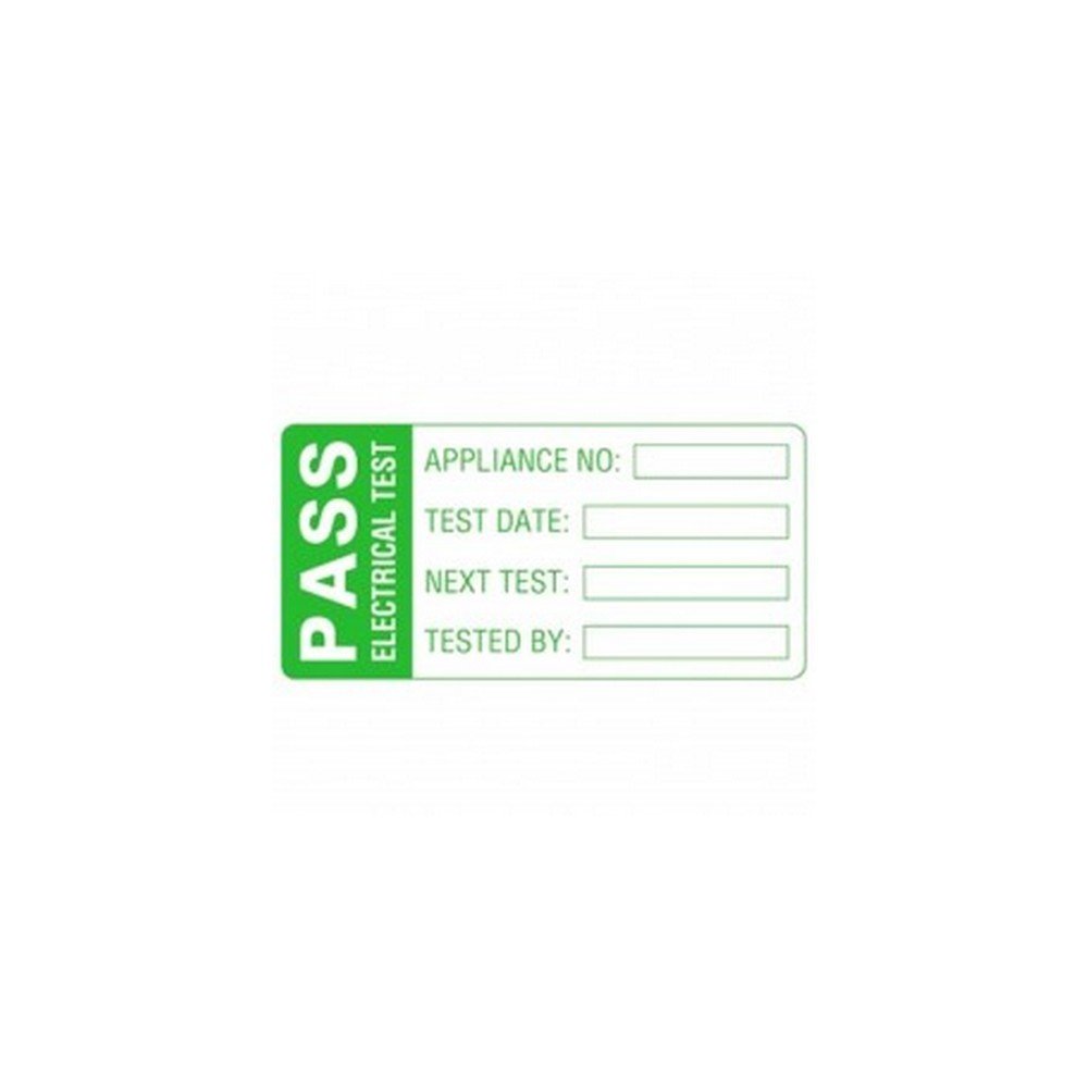 Martindale LAB2 PAT Testing Pass Labels