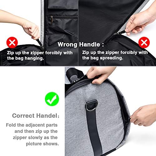 fold up suit bag