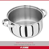 Judge Essentials Stainless 3 Tier Steamer 18cm with Glass Lid Induction Ready view 4