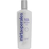 Mirta De Perales Milk Shampoo for Normal to Dry Hair | Gentle Protein-Rich Cleanser with Milk Protein, Silk Protein & Soy Extract | Restores Softness, Strength, Elasticity & Natural Shine