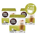 NESCAFÉ Dolce Gusto Coffee Capsules Cappuccino, 16 Count ( Pack Of 3 )