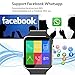 Smartwatch TagoBee TB-01 Bluetooth Smart Watch with Camera Music Player Supports SIM/TF Card 2.5D Touch Screen for Android Phones and iPhone (Partial Function)