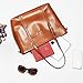 JUNDUN Women Bag Casual Vintage Shoulder Bag Handbags Cross Body Bag Large Capacity Bags Brown