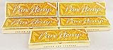 Pure Hemp Unbleached Single Wide Gummed Cigarette Rolling Papers 50 Per