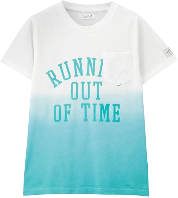 Amazon Free Nature Hawaii フリーネイチャー ハワイ ボーイズ 段染めtシャツ キッズ エメラルドグリーン 130cm Tシャツ カットソー 通販