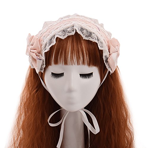 GRACEART Lolita Cosplay Lace Bow Headband