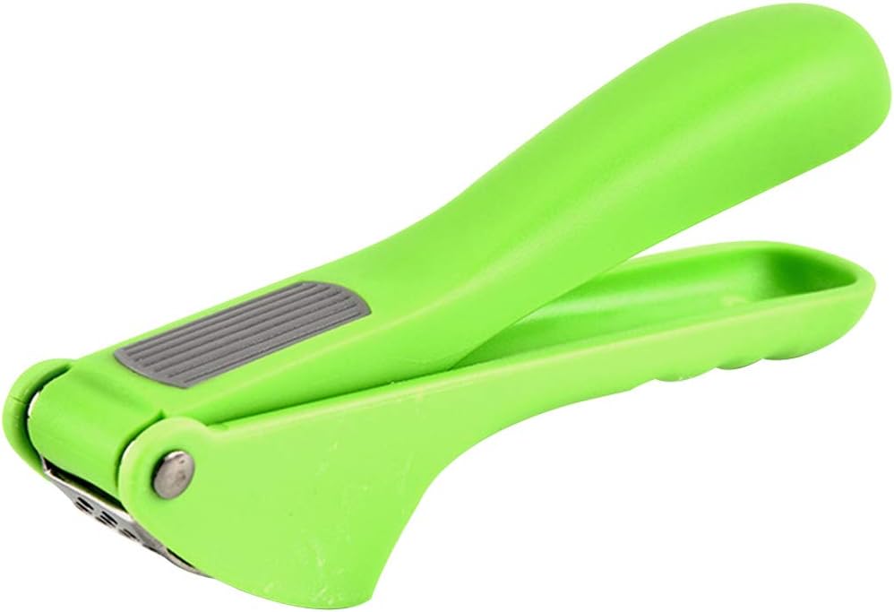 Stainless Steel Manual Garlic Press Crusher Home Garlic Seasoning Slicer Cutter Kitchen Cooking Portable Tool