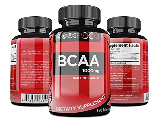 DBA Evolve ~ Branched Chain Amino Acids BCAA (Leucine Isoleucine Valine) Pre & Post Workout Supplement: Fitness Training Formula Stimulates Muscle Protein Synthesis, Maintains Mass & Prevents Fatigue