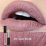 Matte Lipstick Focallure Purple Plum Stay On Glossier Lip Gloss Long Lasting Colorstay Liquid Waterproof Makeup Shimmer Lipgloss Old Rose