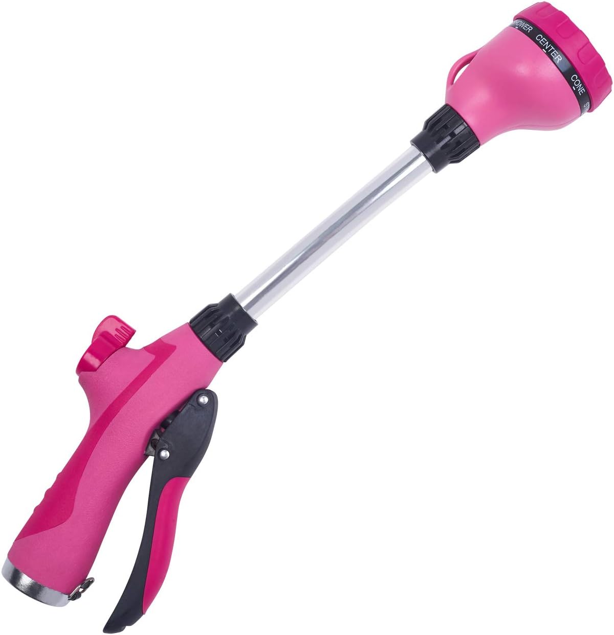 Sprout 65103-AMZ 8-Pattern 15" Watering Wand and QuickConnect Product Adapter  Bundle, Raspberry Red : Garden & Outdoor